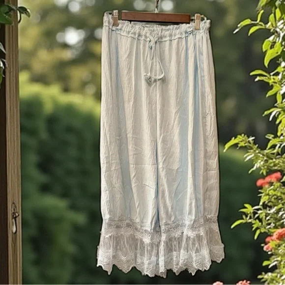 Ice Blue Lacy Pantaloons